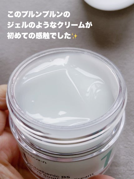 1番 塗るパントテン酸スージングクリーム/numbuzin/フェイスクリームを使ったクチコミ(4枚目)
