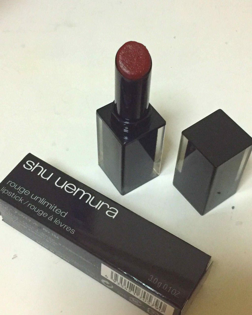 ルージュ アンリミテッド/shu uemura/口紅を使ったクチコミ(2枚目)