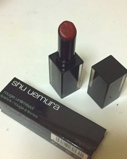 ルージュ アンリミテッド/shu uemura/口紅を使ったクチコミ(2枚目)