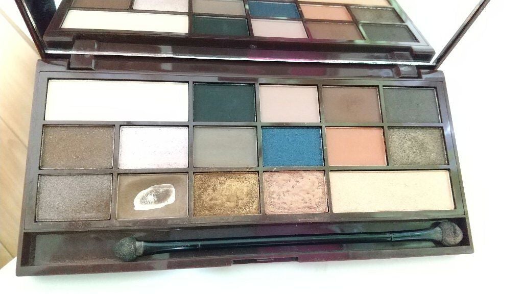 アイラブチョコレート/MAKEUP REVOLUTION/アイシャドウパレットを使ったクチコミ(2枚目)