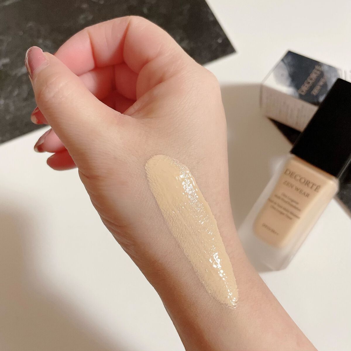 ゼン ウェア フルイド/DECORTÉ/リキッドファンデーションを使ったクチコミ(4枚目)