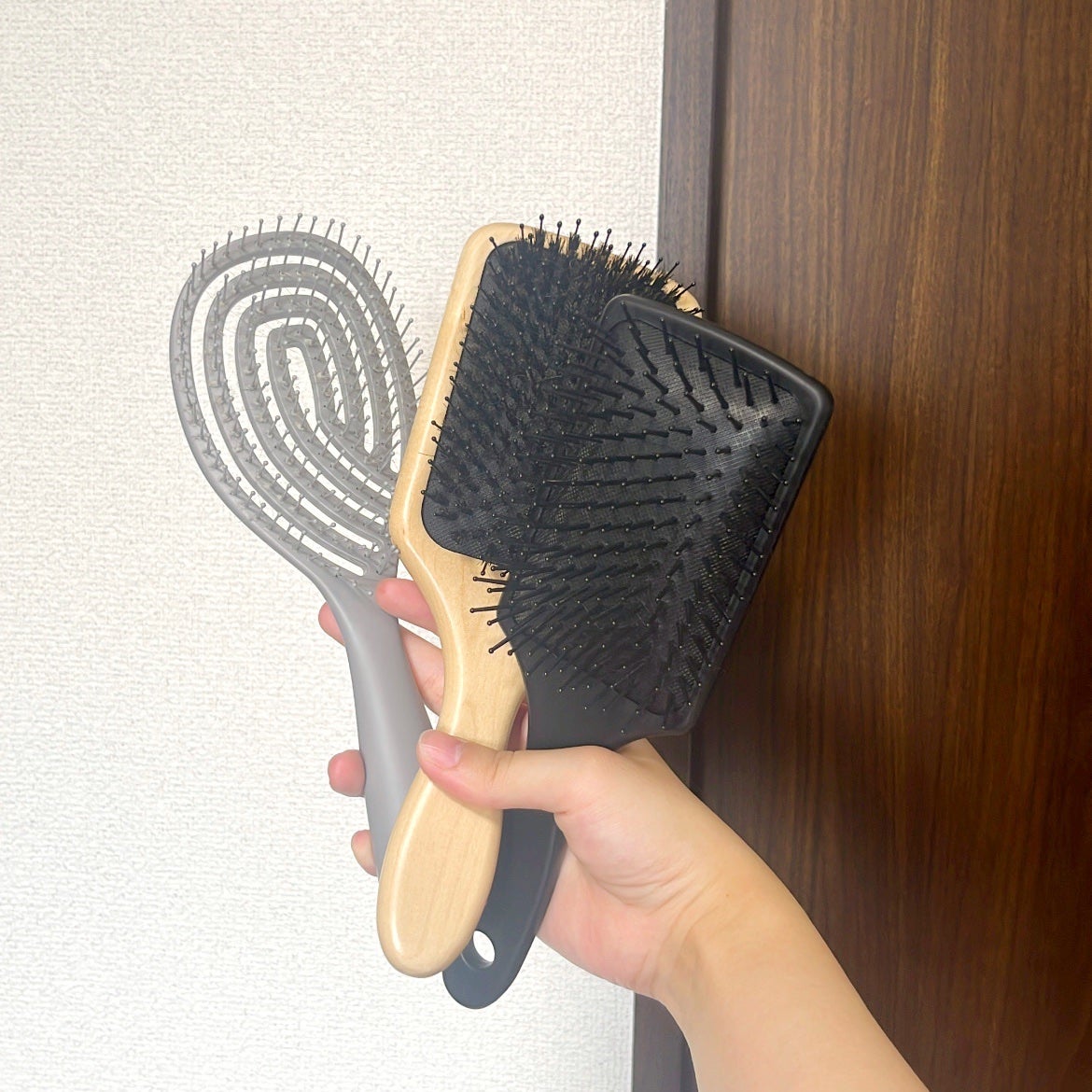 パドルブラシ /DAISO/ヘアブラシを使ったクチコミ(1枚目)
