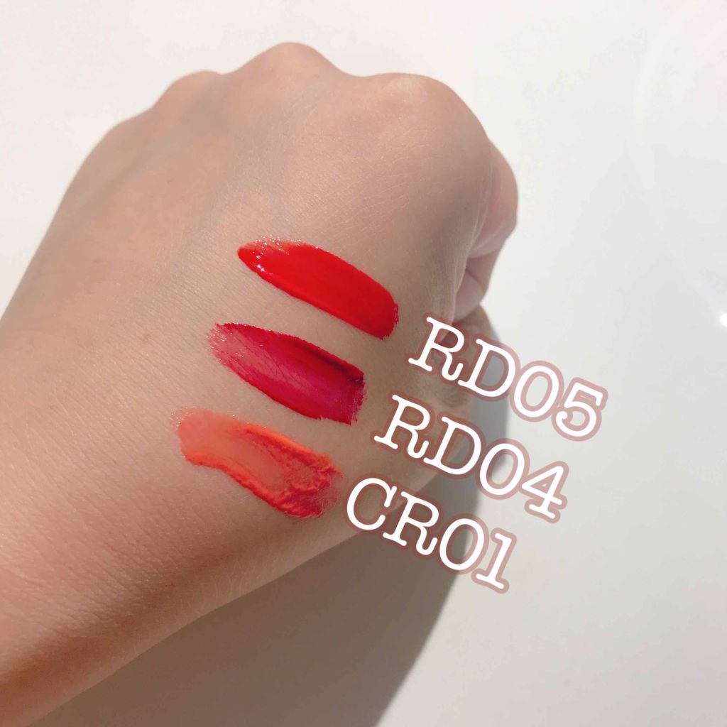 アピュー ウォーターライト ティント/A’pieu/リップティントを使ったクチコミ（2枚目）