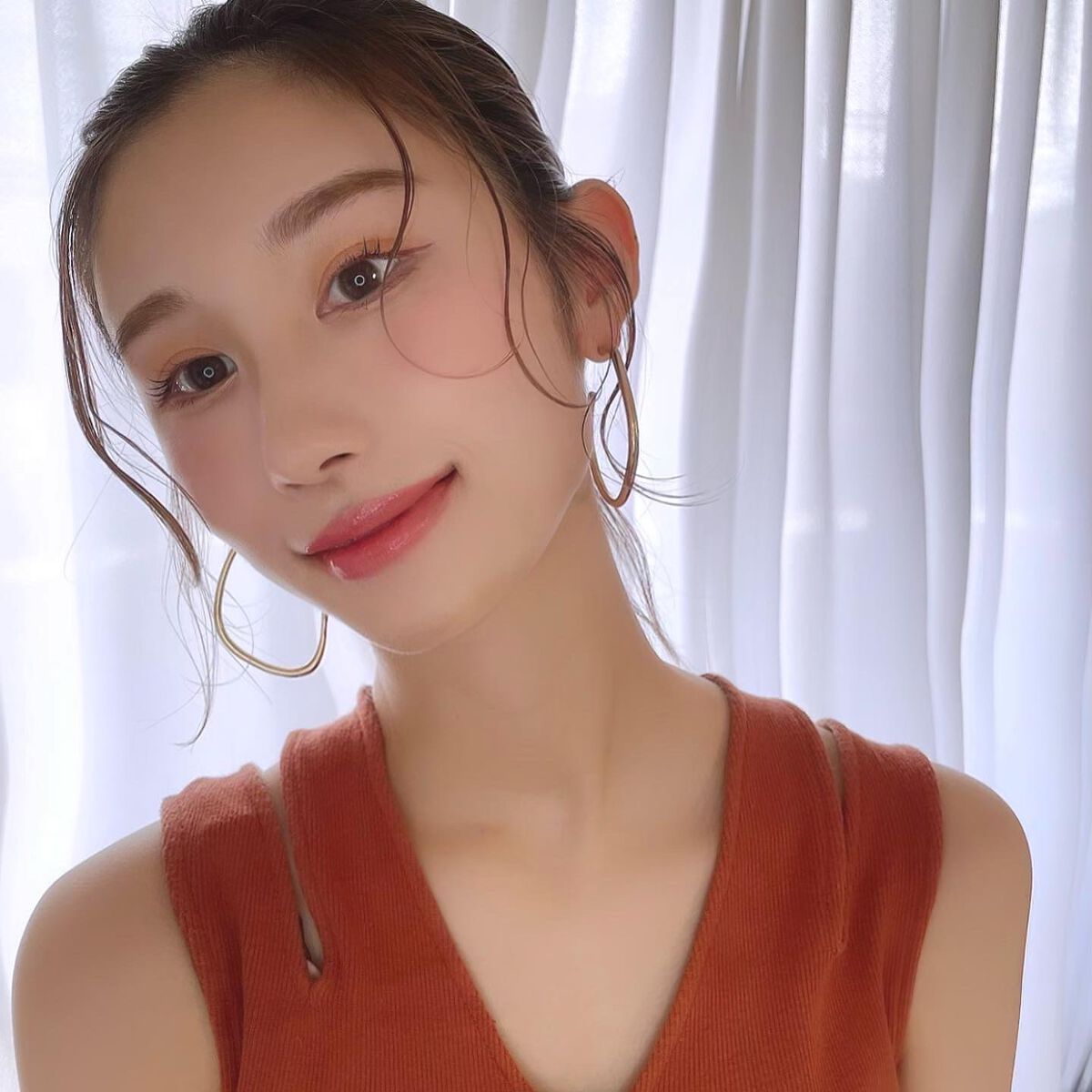 アイカラーパレット ゴールデンマンゴー/heme/アイシャドウパレットを使ったクチコミ（2枚目）