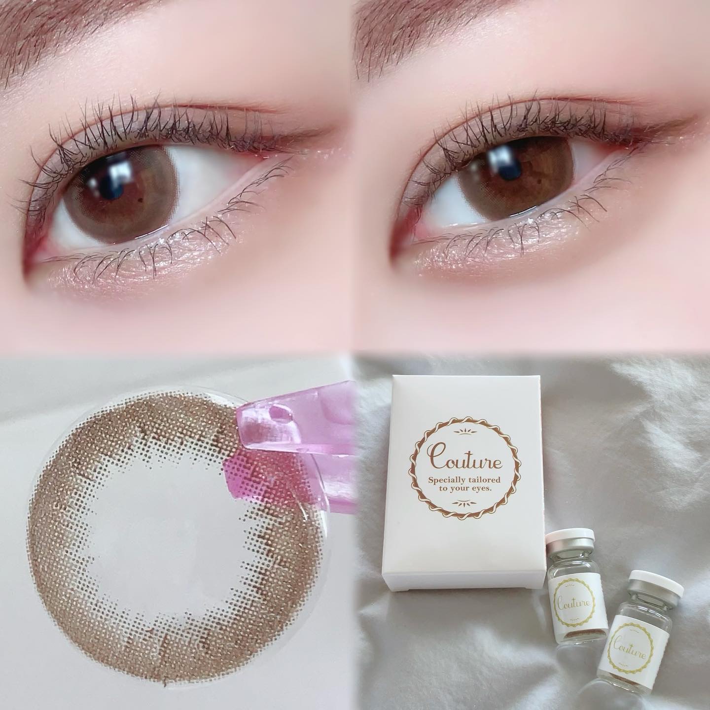 Couture（クチュール）/グラムレンズ/カラーコンタクトレンズを使ったクチコミ（3枚目）