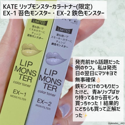 ケイト リップモンスターカラートナー/KATE/口紅を使ったクチコミ(2枚目)