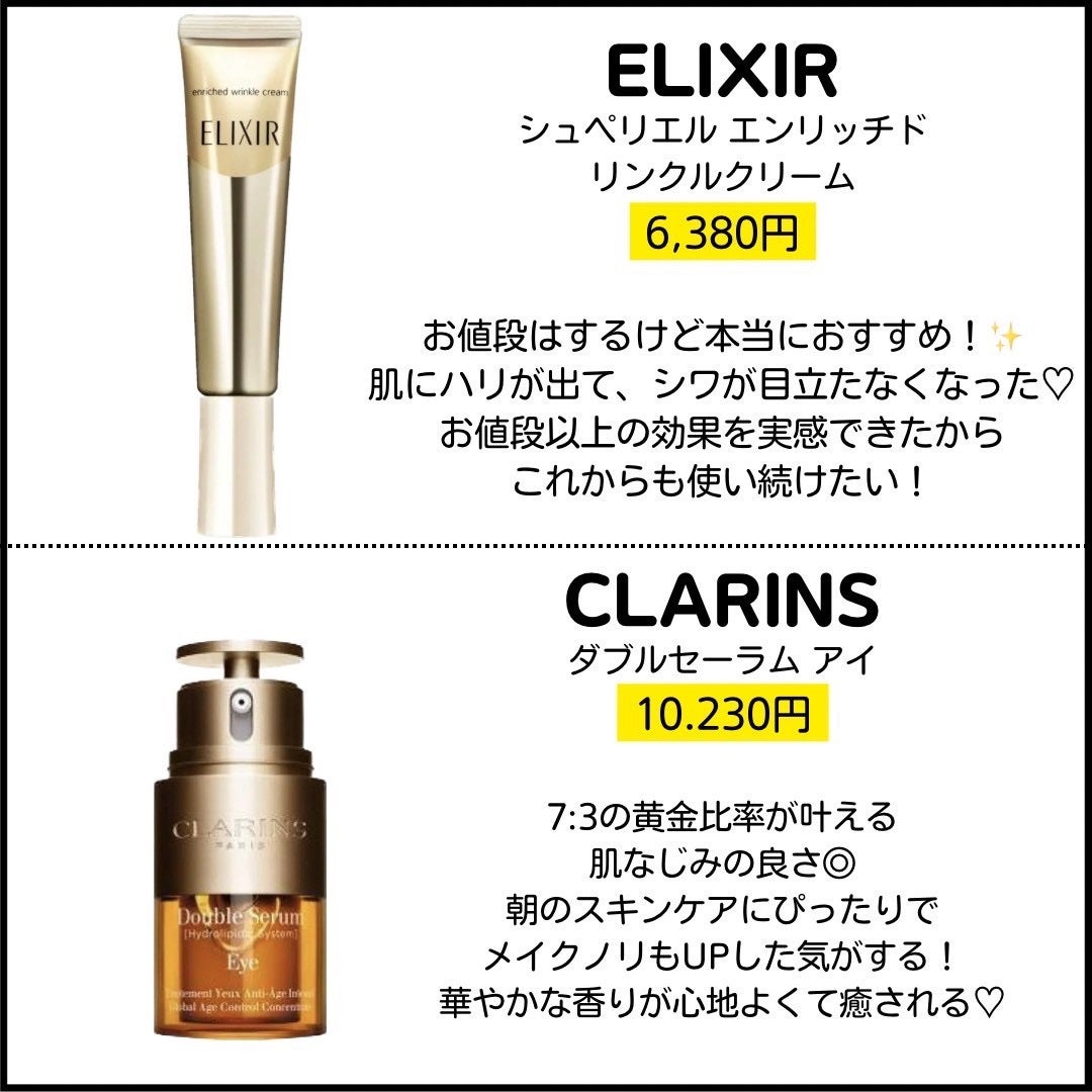 エリクシール シュペリエル エンリッチド リンクルクリーム/エリクシール/アイケア・アイクリームを使ったクチコミ(3枚目)