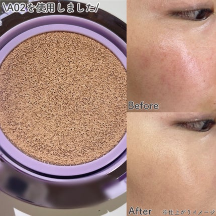 パーフェクティング シルキーフィット カバー クッション ファンデーション/VDL/クッションファンデーションを使ったクチコミ(4枚目)