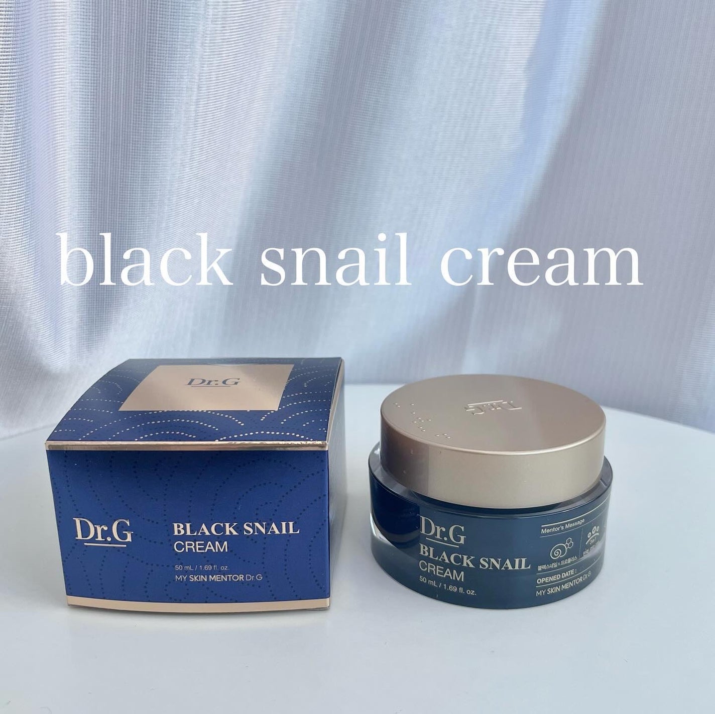 ブラックスネイル クリーム/Dr.G/フェイスクリームを使ったクチコミ(2枚目)