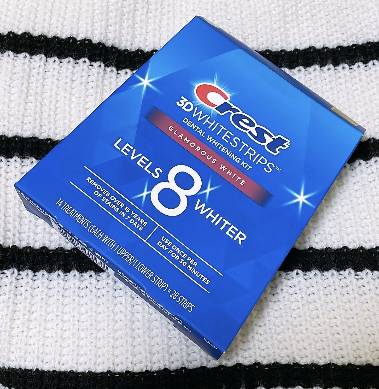 クレスト3Dホワイトニング ホワイトストリップ プロフェッショナル エフェクツ/クレスト/その他オーラルケアを使ったクチコミ（1枚目）