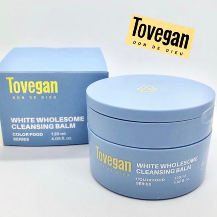 カラーフードシリーズホワイトホールサムクレンジングバーム/Tovegan/クレンジングバームを使ったクチコミ(1枚目)