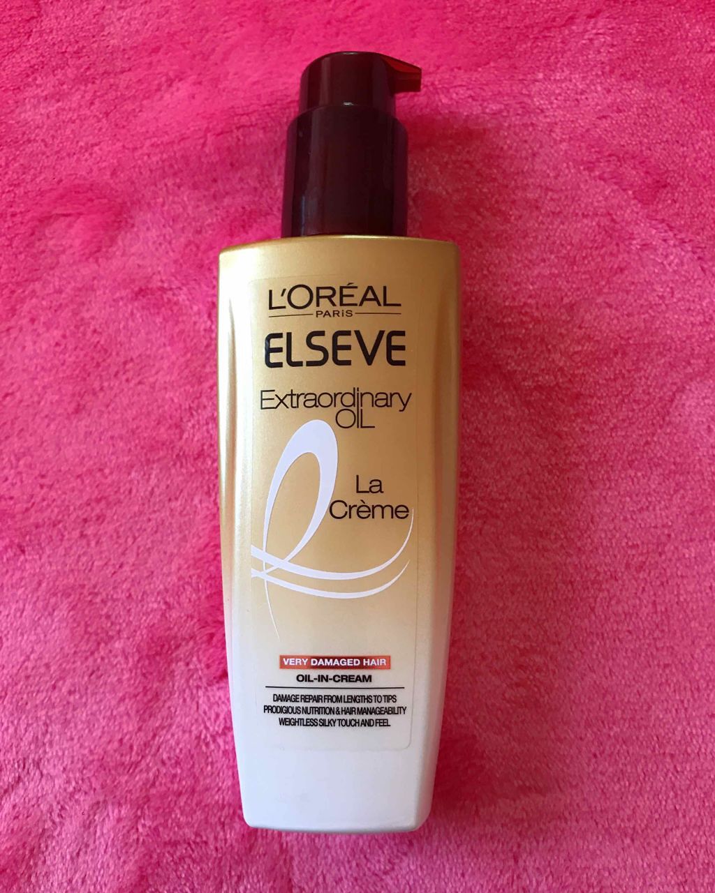 エルセーヴ エクストラオーディナリー オイル ラ クレム エクストラ リッチ フィニッシュ/ロレアル パリ/ヘアオイルを使ったクチコミ（1枚目）