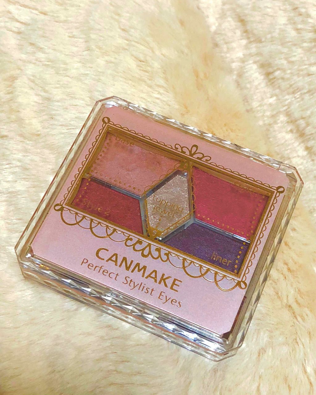 【旧品】パーフェクトスタイリストアイズ/キャンメイク/アイシャドウパレットを使ったクチコミ(1枚目)