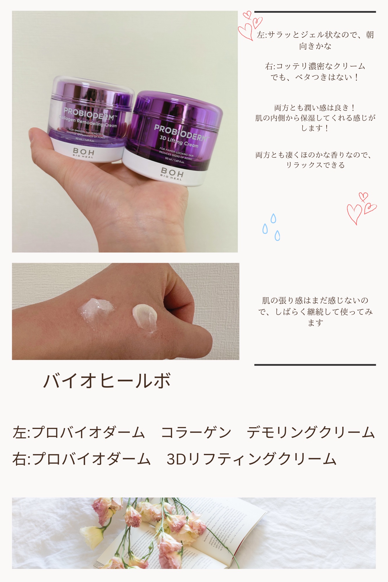 プロバイオダーム コラーゲン リモデリングクリーム/BIOHEAL BOH/フェイスクリームを使ったクチコミ（1枚目）