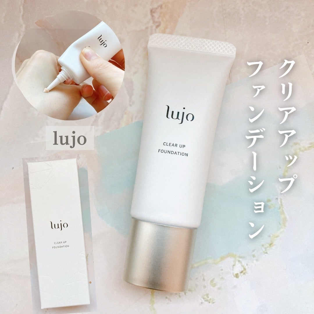 クリアアップ ファンデーション/lujo/クリーム・エマルジョンファンデーションを使ったクチコミ(1枚目)