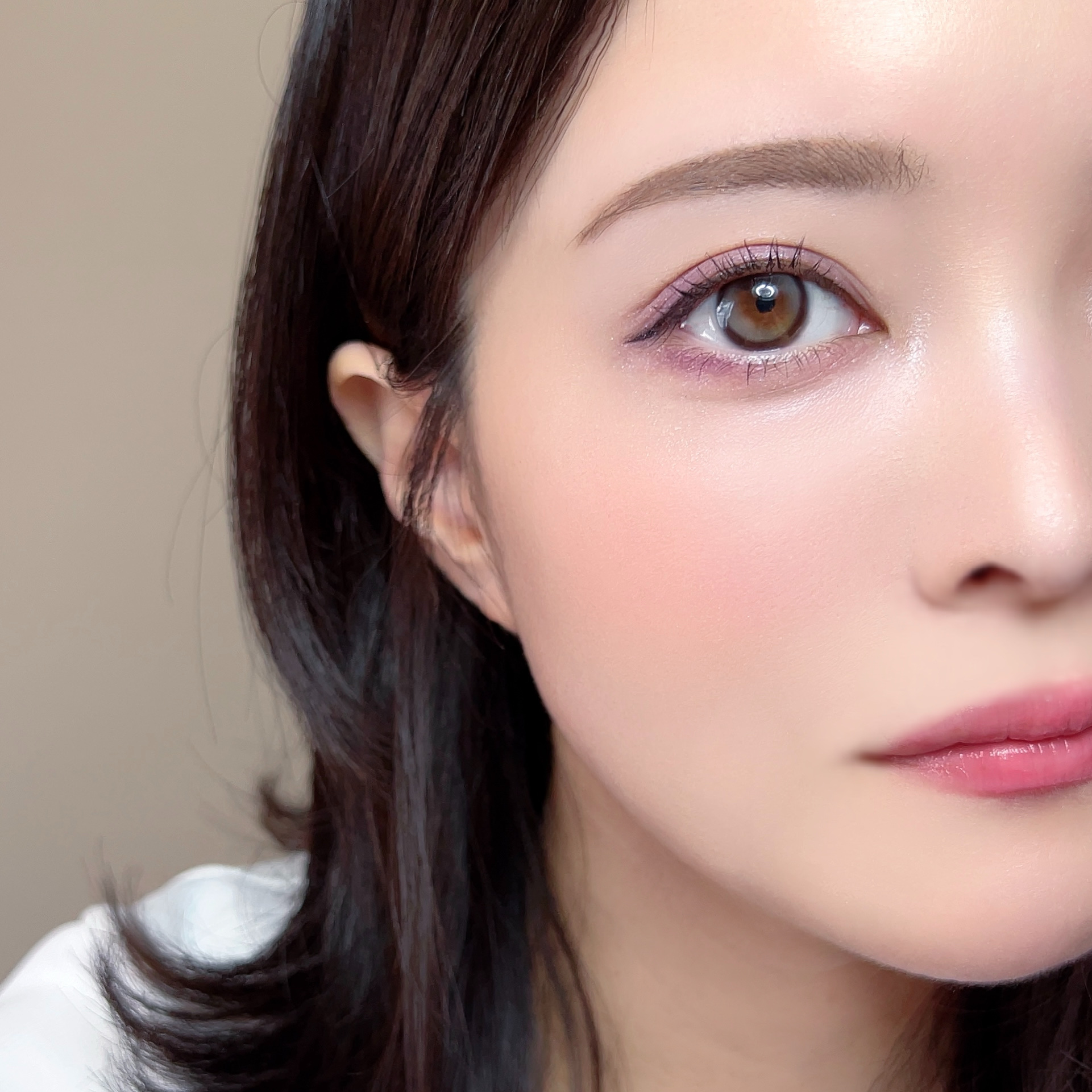 グラスティングカラーグロス/rom&nd/リップグロスを使ったクチコミ（2枚目）