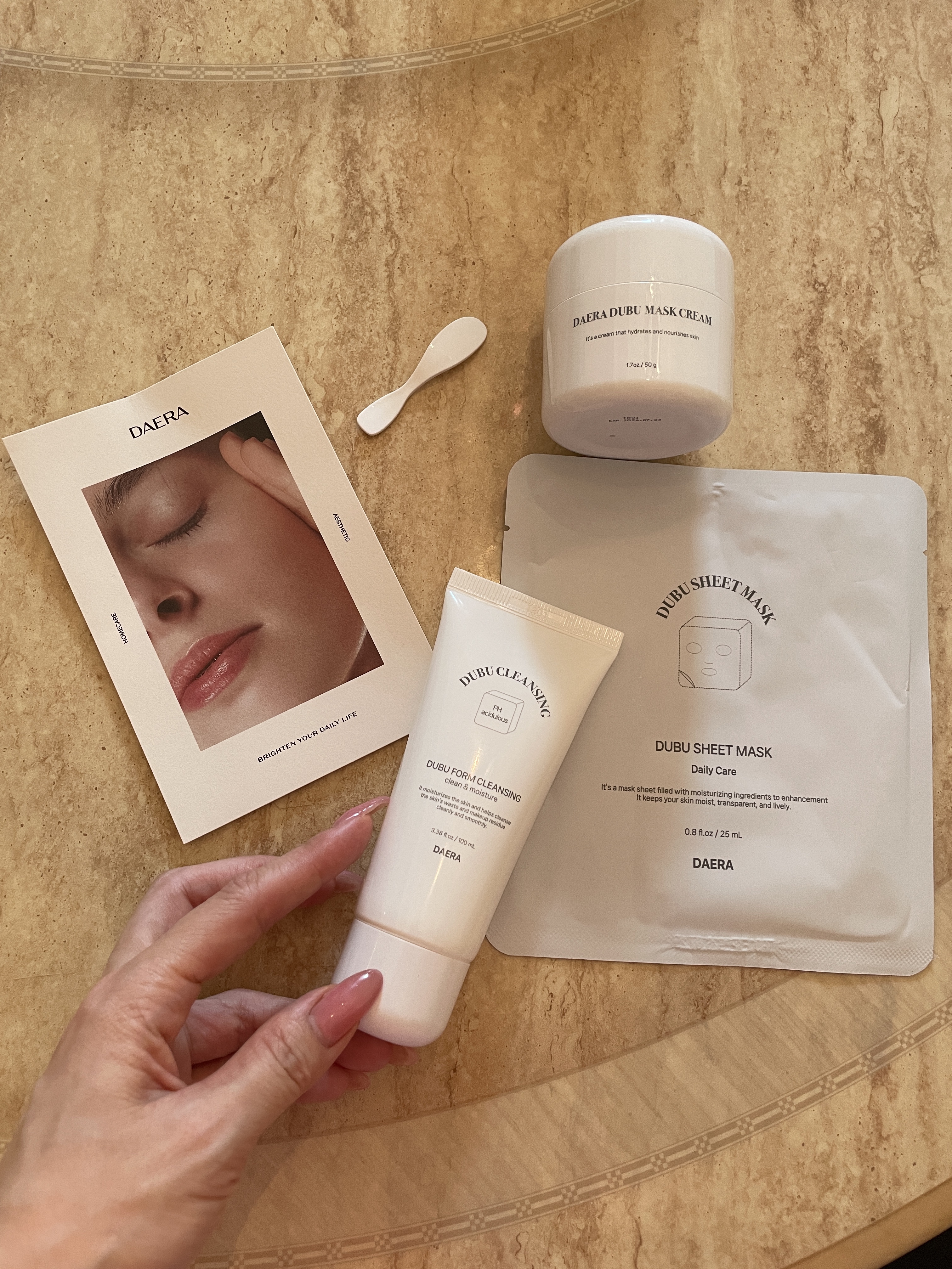豆腐マスククリーム/DAERA/フェイスクリームを使ったクチコミ（3枚目）