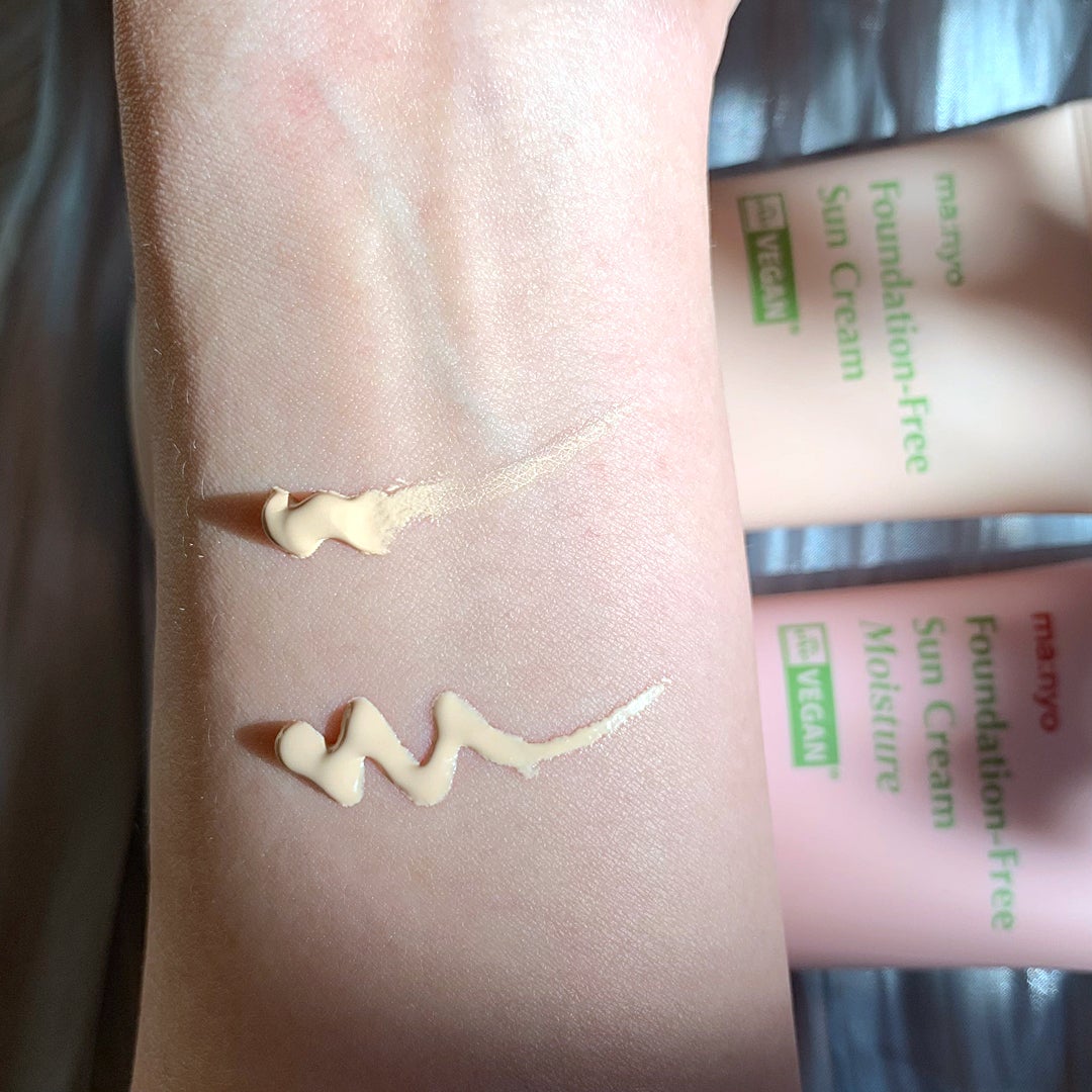 ファンデフリー サンクリーム/manyo/日焼け止めクリームを使ったクチコミ(6枚目)