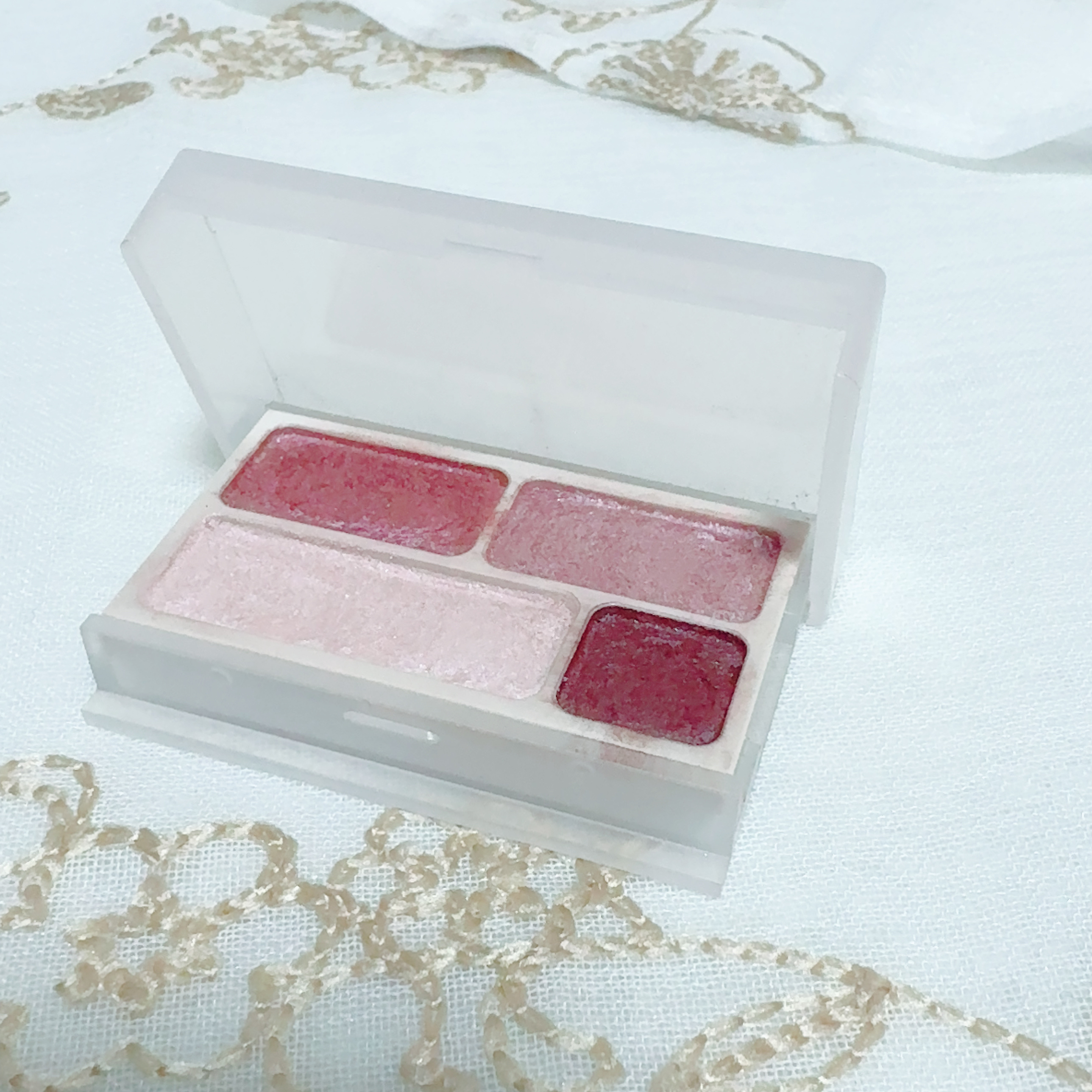 アイカラー4色タイプ/無印良品/アイシャドウパレットを使ったクチコミ（2枚目）