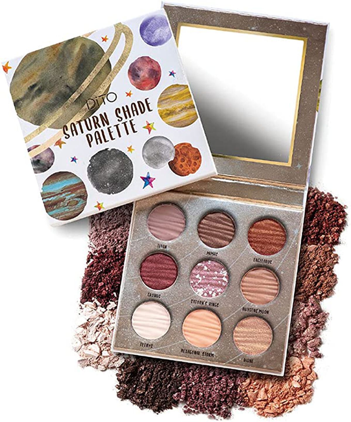 ギャラクシー9色アイシャドウパレット サターン SATURN 