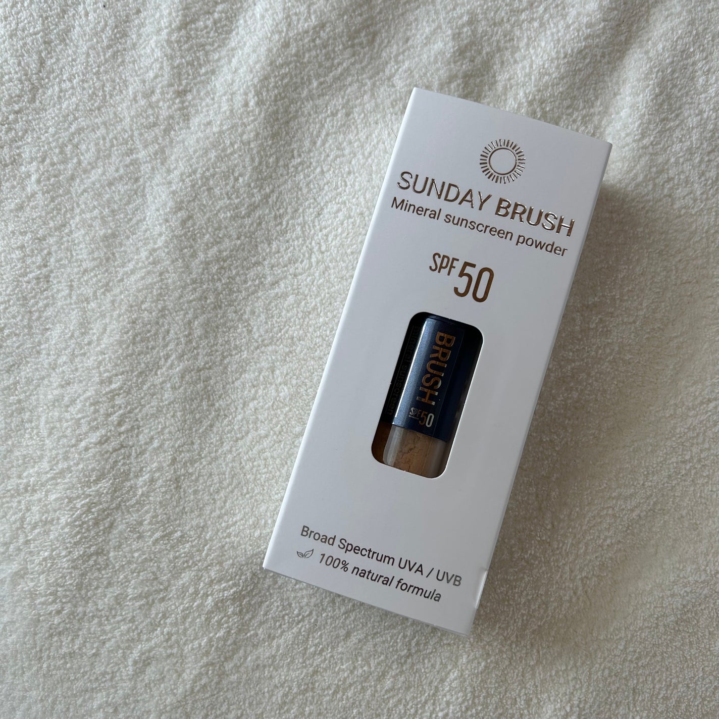 SUNDAY BRUSH /SUNDAY BRUSH/日焼け止めパウダーを使ったクチコミ(2枚目)