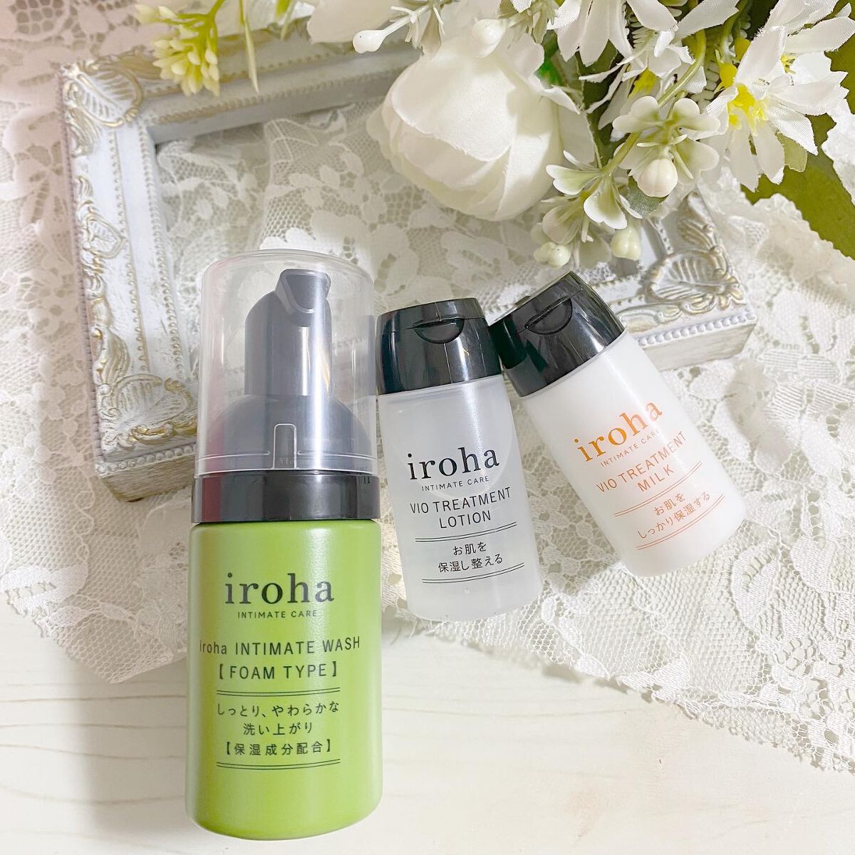 イロハ インティメート ケアトライアル セット/iroha INTIMATE CARE/デリケートゾーンケアを使ったクチコミ(3枚目)