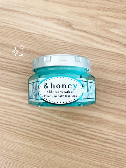 アンドハニー サボン クレンジングバーム ブルークレイ/&honey/クレンジングバームを使ったクチコミ(1枚目)