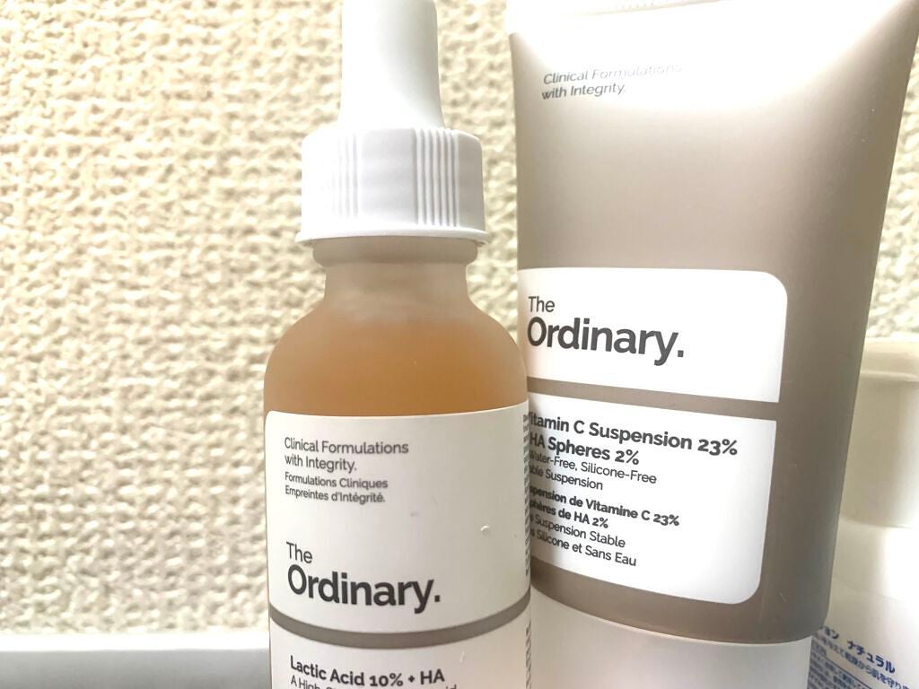 Cサスペンション23+HAスフィア2フェイスクリーム/The Ordinary/美容液を使ったクチコミ(1枚目)