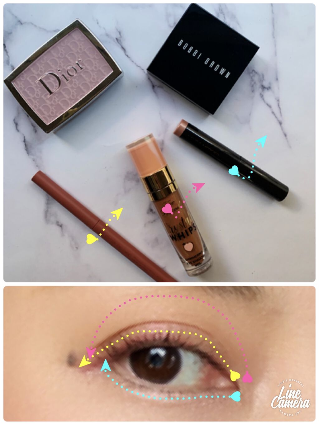 クリスタルホイップス ロングウェアリング シマ—リング アイシャドウ イッツ リット/Too Faced/リキッドアイシャドウを使ったクチコミ（3枚目）