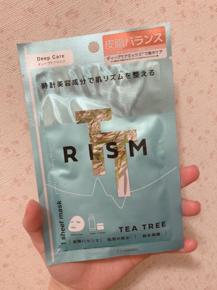 ディープケアマスク ティーツリー/RISM/シートマスク・パックを使ったクチコミ(1枚目)