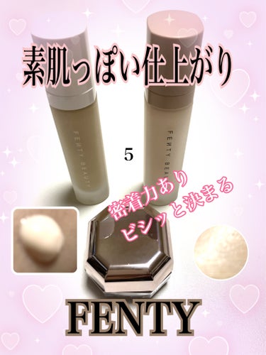 PRO FILT'R SOFT MATTE LONGWEAR FOUNDATION/FENTY BEAUTY BY RIHANNA/リキッドファンデーションを使ったクチコミ（1枚目）