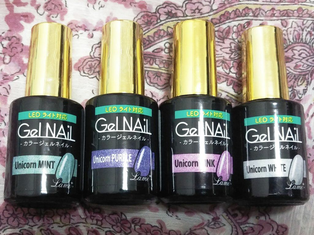 ジェルネイルユニコーン / セリア