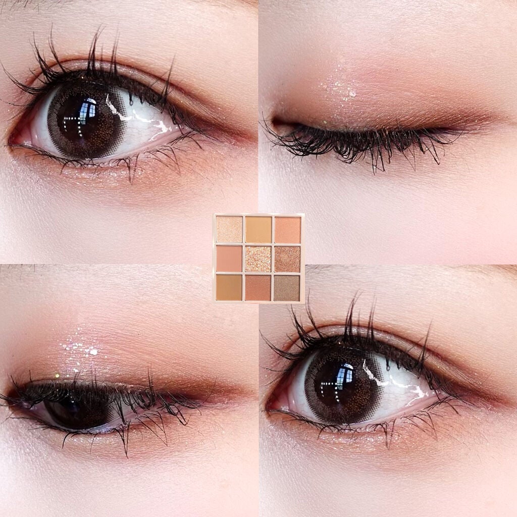 KEYBO FALL IN LOVE SHADOW PALETTE/keybo/アイシャドウパレットを使ったクチコミ(2枚目)
