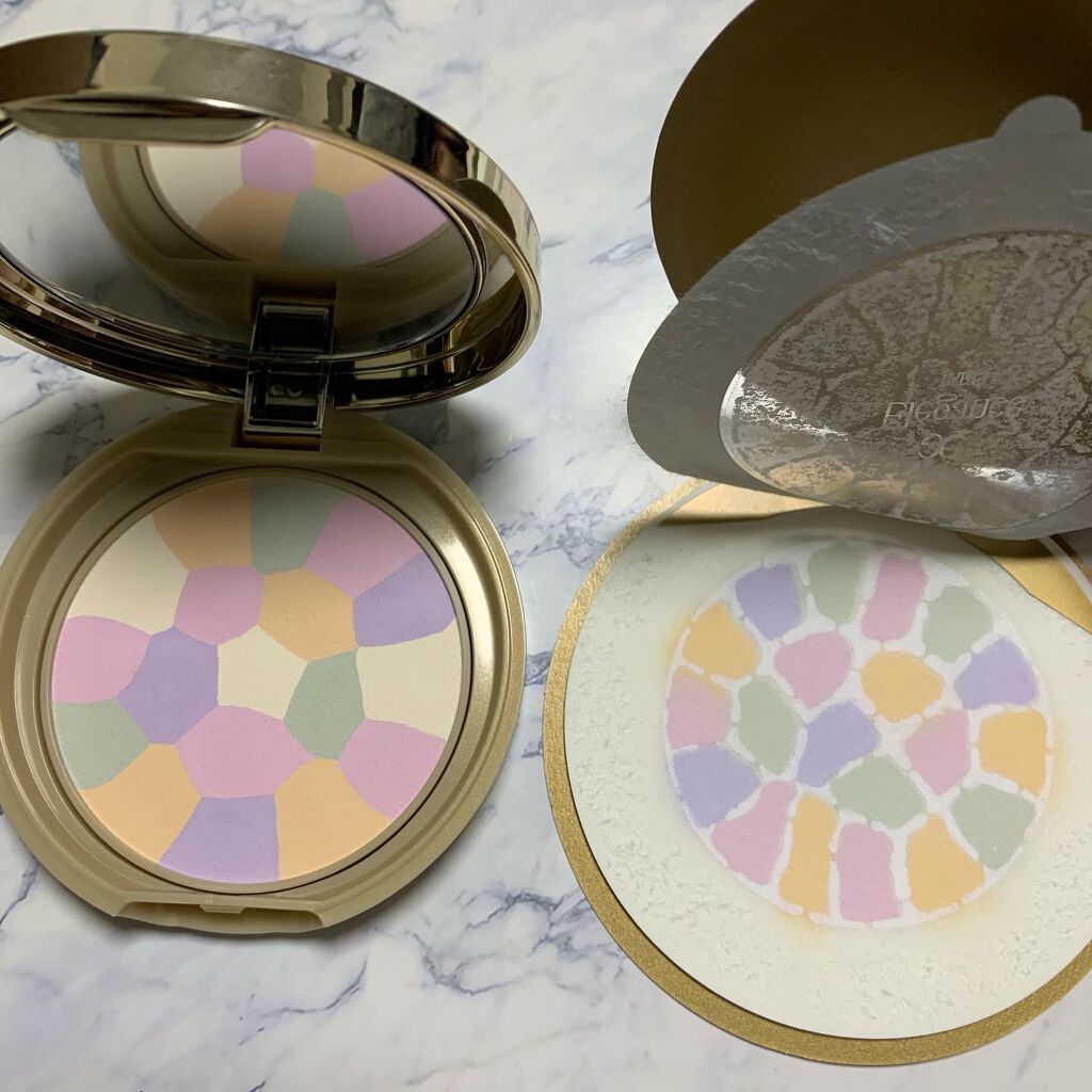 ラ プードル オートニュアンス/Elégance/プレストパウダーを使ったクチコミ（2枚目）