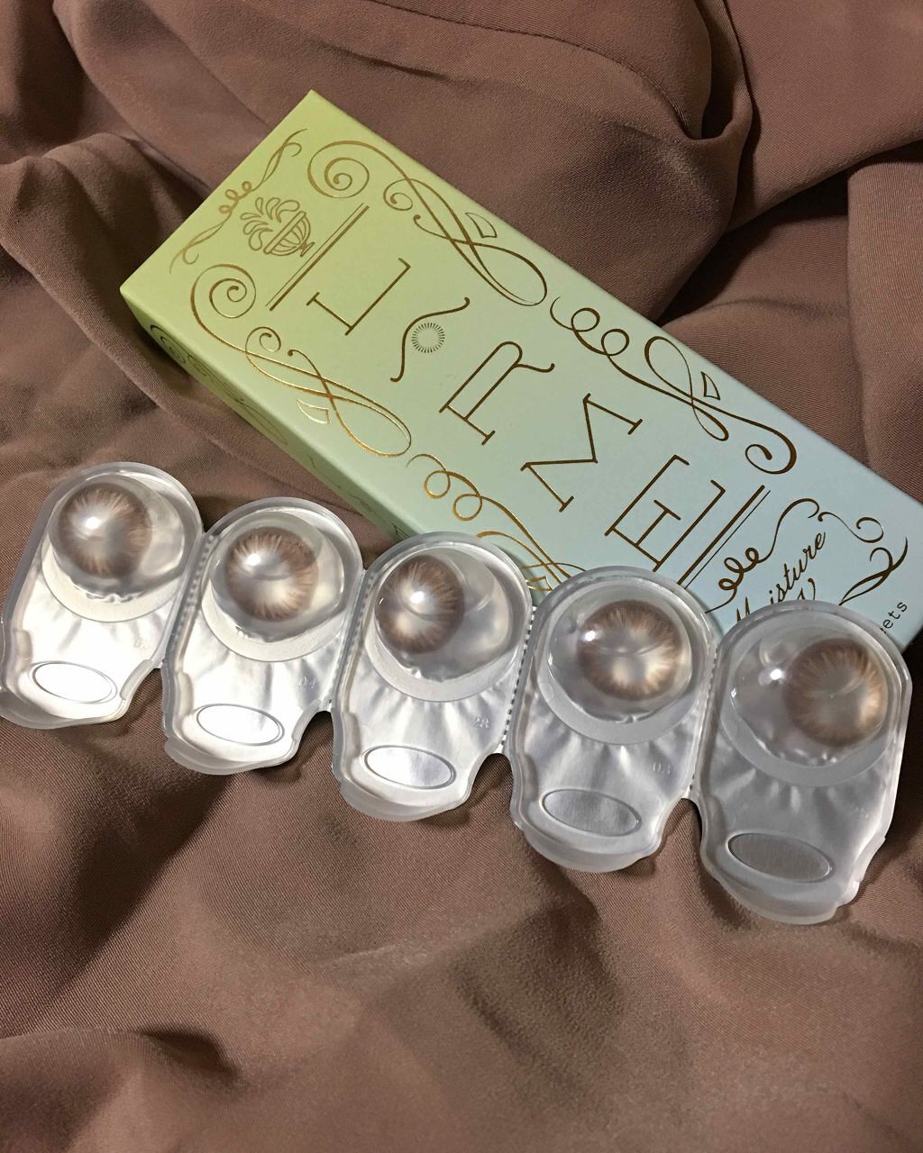 LARME MOISTURE UV(ラルムモイスチャーUV)/LARME/カラーコンタクトレンズを使ったクチコミ（1枚目）