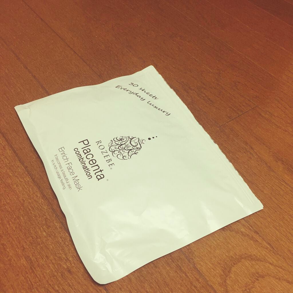 プラセンタエンリッチフェイスマスク/ROZEBE/シートマスク・パックを使ったクチコミ(1枚目)
