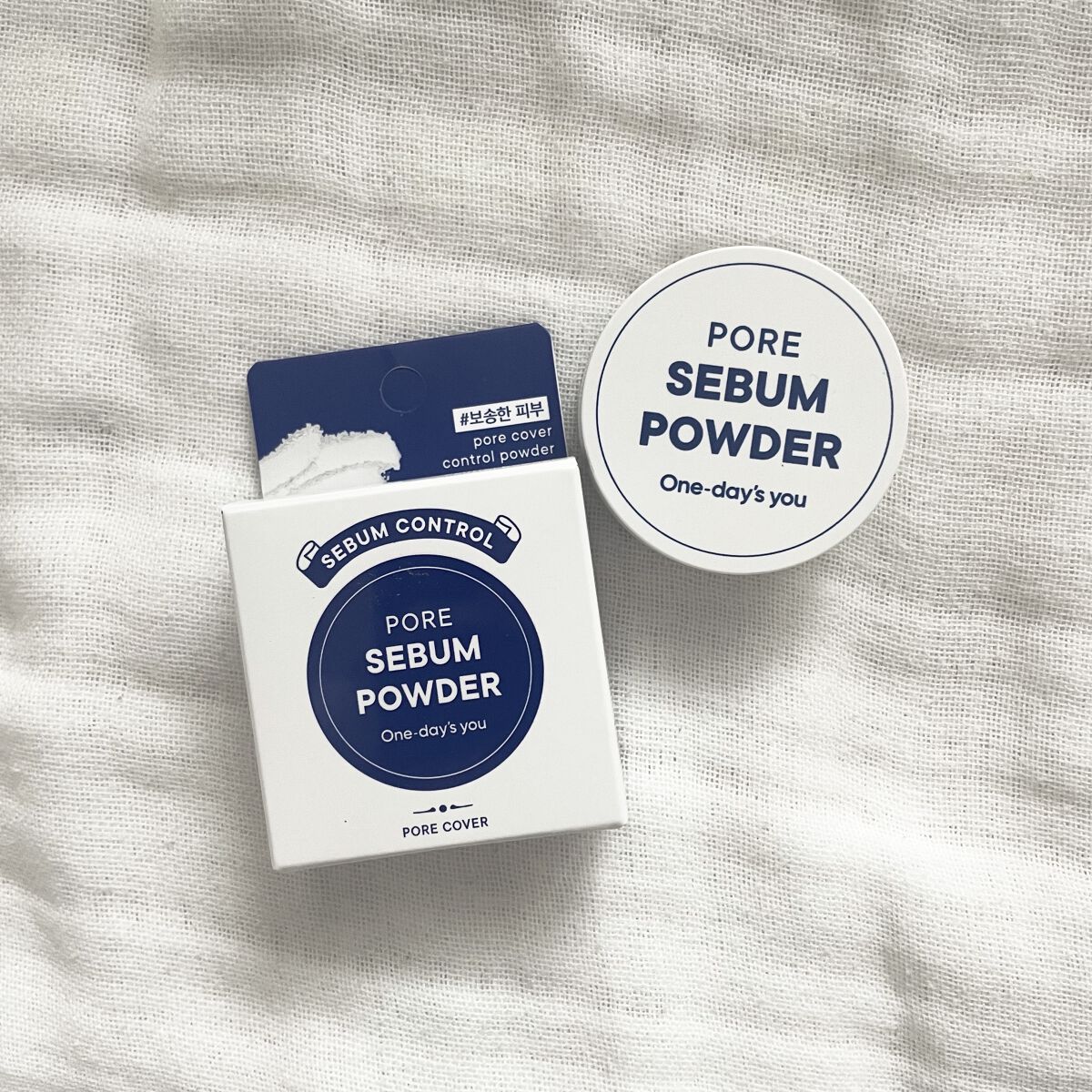 ポアセバムパウダー/One-day's you/ルースパウダーを使ったクチコミ（1枚目）