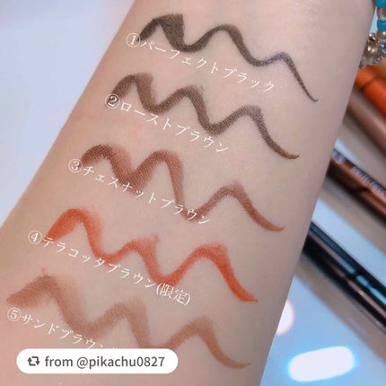 スキルレスライナー/LUMIURGLAS/リキッドアイライナーを使ったクチコミ(2枚目)