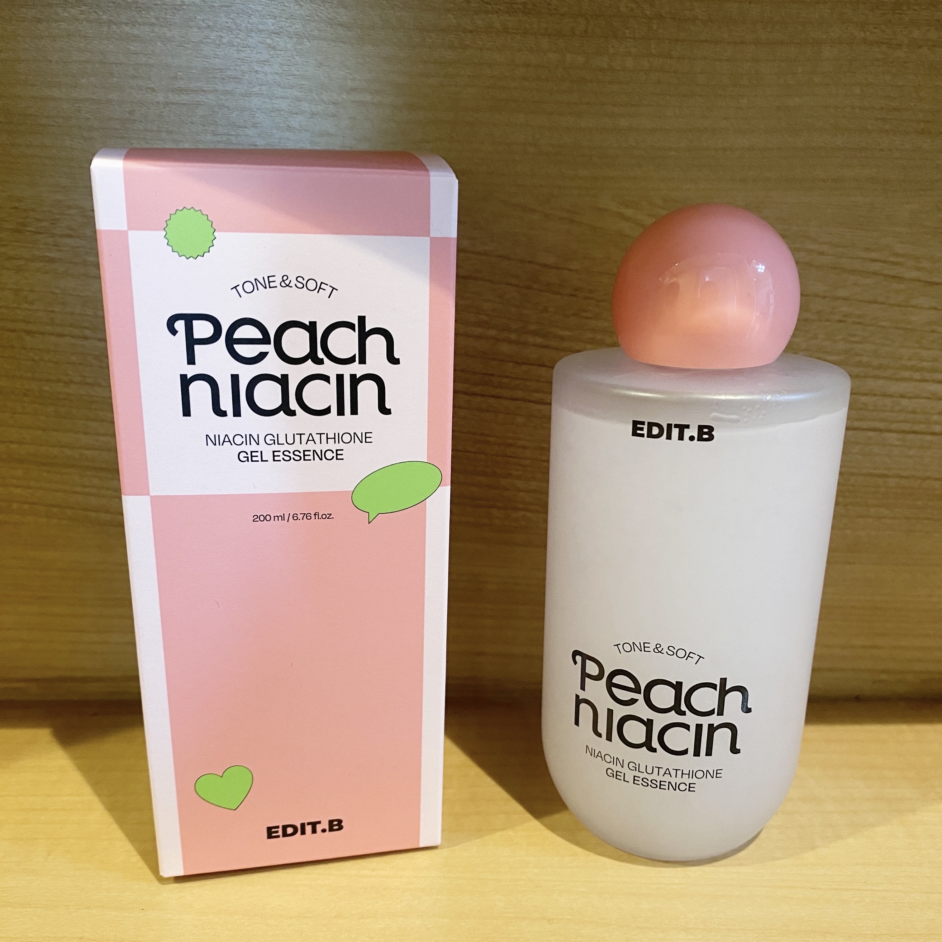ピーチ ナイアシンアミド GLT ジェルエッセンス/EDIT.B/美容液を使ったクチコミ（1枚目）