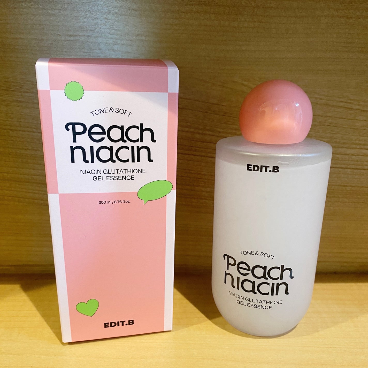 ピーチ ナイアシンアミド GLT ジェルエッセンス/EDIT.B/美容液を使ったクチコミ(1枚目)