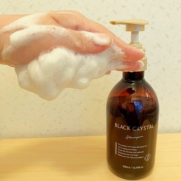 ブラッククリスタル シャンプー & トリートメント/BLACK CRYSTAL/サロンシャンプーを使ったクチコミ(5枚目)