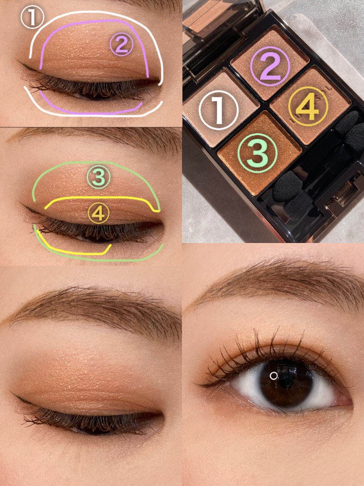 ライトブレンドブラッシュ/rienda beauty/パウダーチークを使ったクチコミ（3枚目）