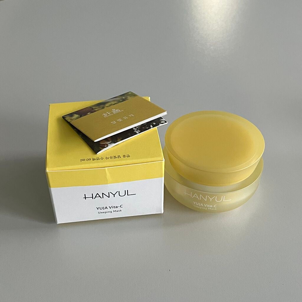 月光ゆず睡眠パック(旧バージョン)/HANYUL(ハンユル)/フェイスクリームを使ったクチコミ(3枚目)