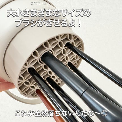 メイクブラシクリーナー/3COINS/その他化粧小物を使ったクチコミ(4枚目)