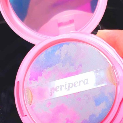 インク ラスティング ピンククッション/PERIPERA/クッションファンデーションを使ったクチコミ(3枚目)