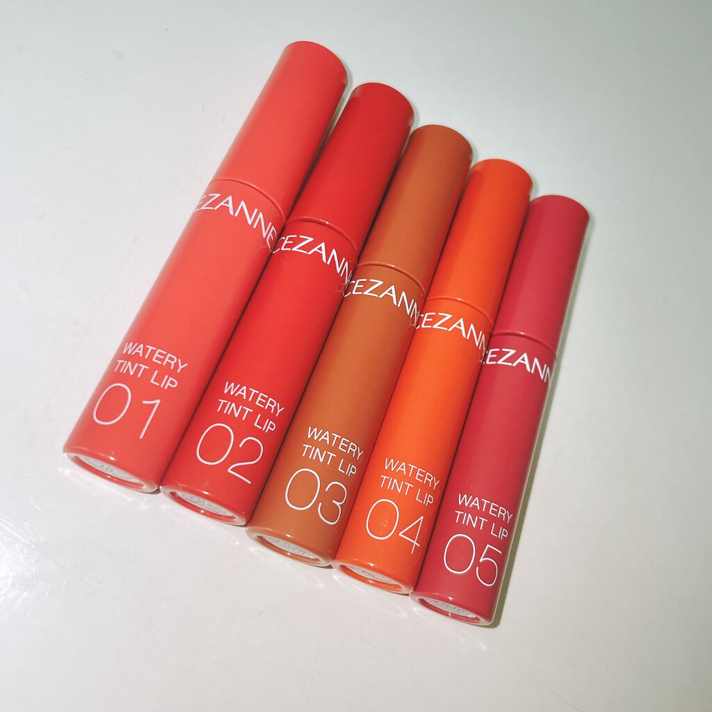ウォータリーティントリップ/CEZANNE/リップティントを使ったクチコミ（1枚目）