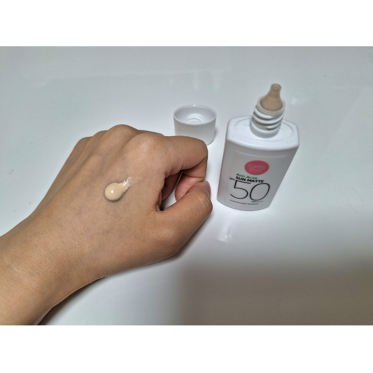  サンマット /CathyDoll/日焼け止めローションを使ったクチコミ（2枚目）