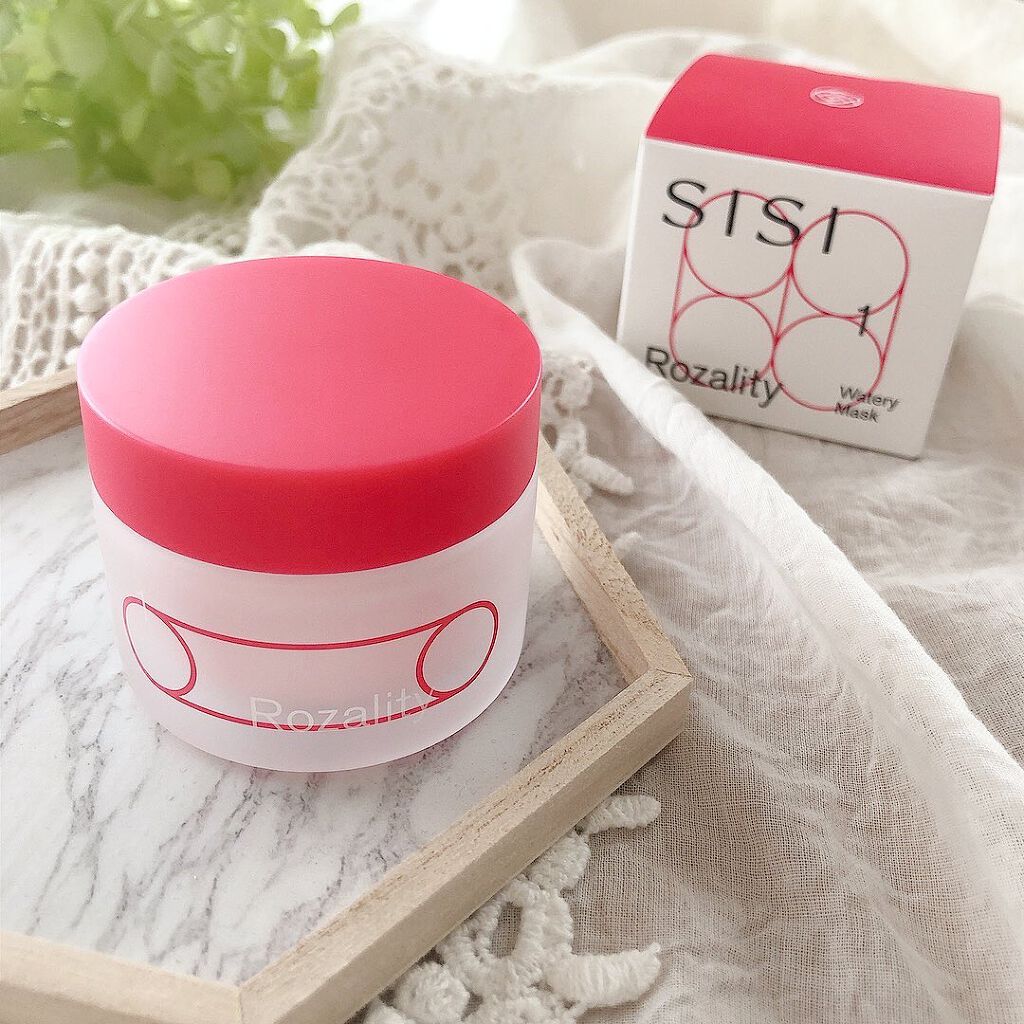 ロザリティ ウォータリーマスク/SISI/フェイスクリームを使ったクチコミ（1枚目）