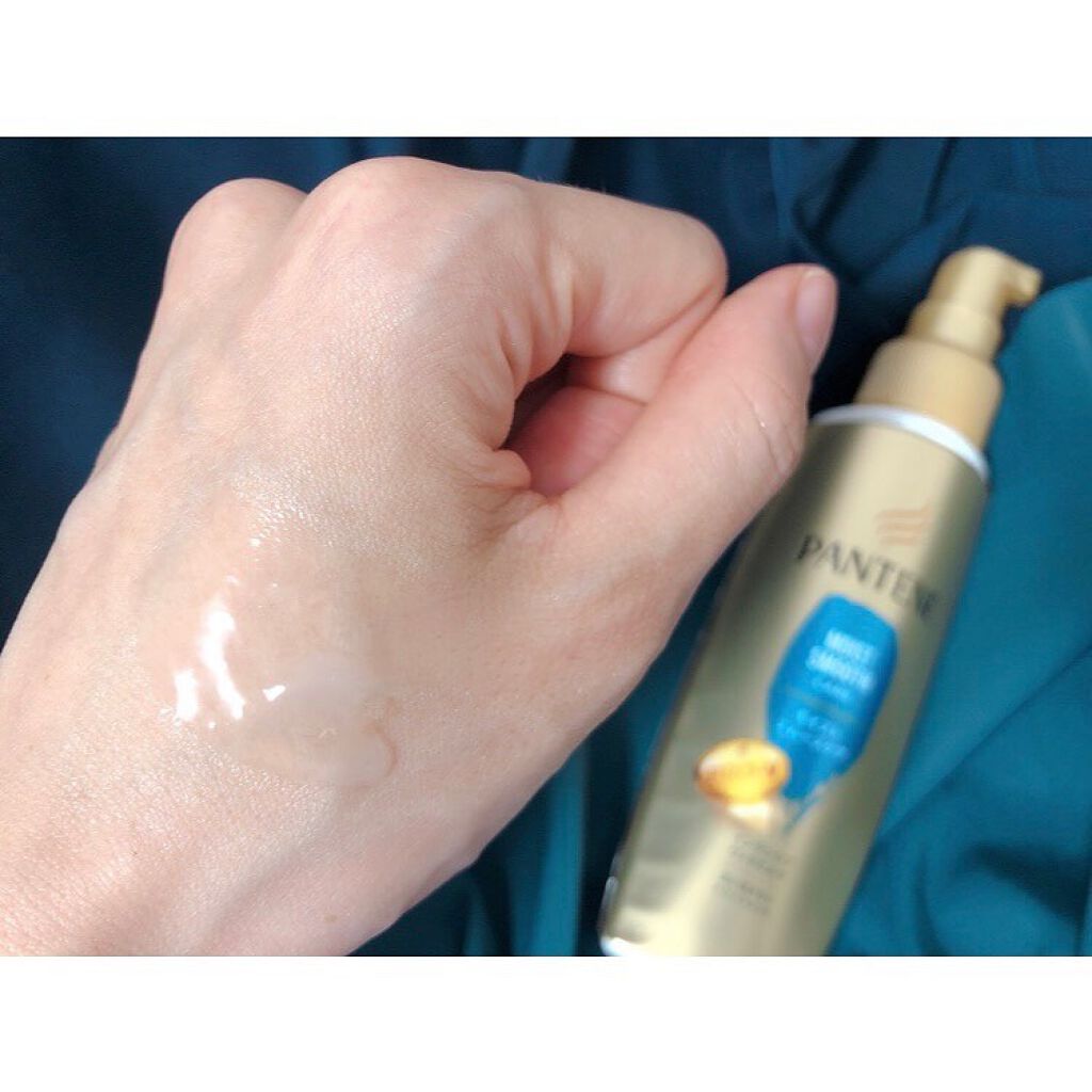 モイストスムースケア インテンシブ ヴィタミルク 洗い流さないトリートメント /パンテーン/ヘアミルクを使ったクチコミ(2枚目)