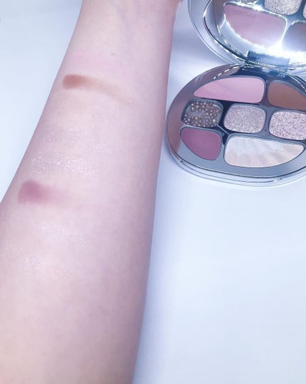 貝殻マルチパレット 08 ヌーディーピンク/Joocyee/アイシャドウパレットを使ったクチコミ(3枚目)